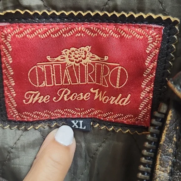 El Charro Distressed Leather Jacket - Picture 3 of 7